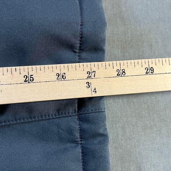 T Tech By Tumi Jacket Mens XL Navy Quilted Full Zip Outdoor Lined Rain Outdoor - Picture 10 of 11